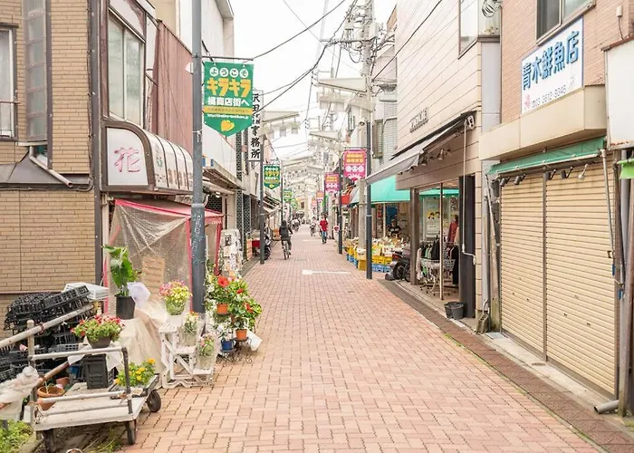 押上-晴空塔-浅草寺商圈ろ隅田川附近/豪华家庭套房/机场直达/New一户建&小型停车位/可接送地铁站